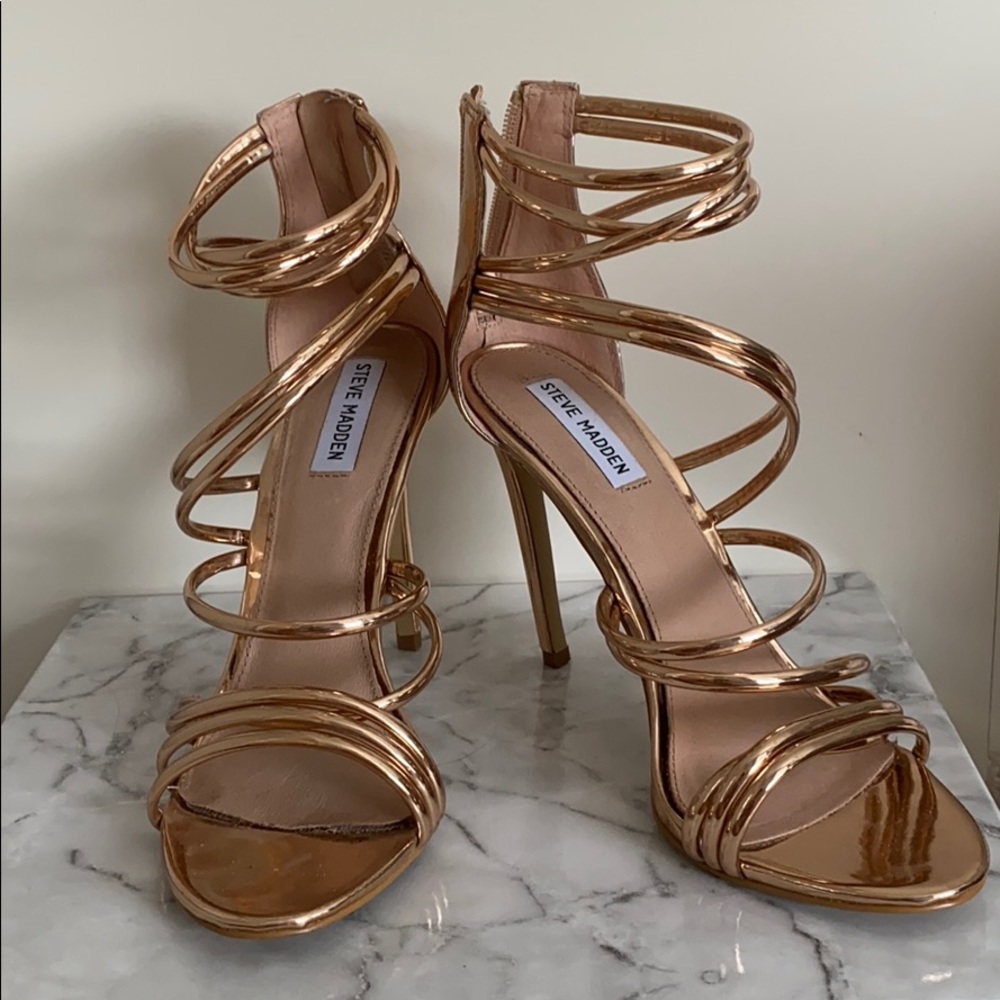 Steve Madden Rose Gold Heels